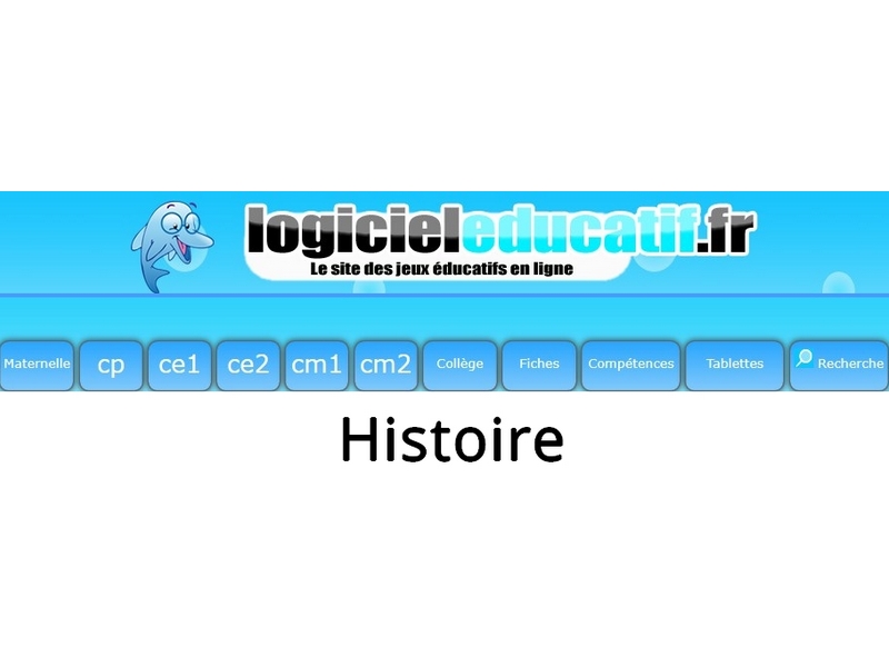 Logiciels éducatifs histoire