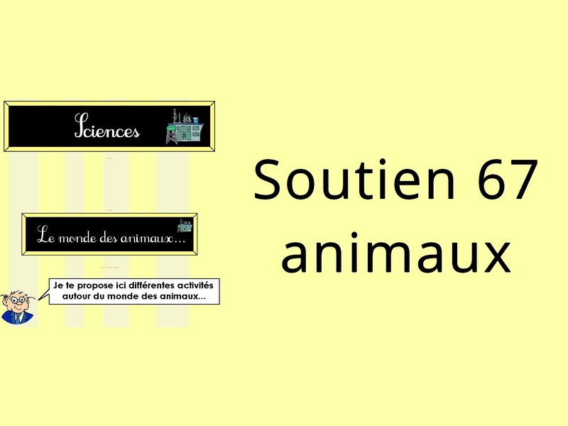 Soutien 67 animaux